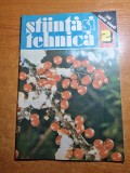 stiinta si tehnica februarie 1990-delta dunarii,dimitrie gusti