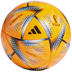 Mingi de fotbal adidas Al Rihla Pro WTR Ball H57781 portocale foto