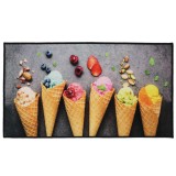 Covoras bucatarie Davo Pro 33038, inghetata, 67 x 120 cm, nylon, multicolor, dreptunghiular