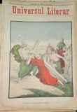 Revista Universul Literar nr.15/1897 pe coperta Christos in drumul spre Golgota