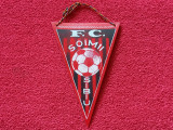 Fanion fotbal - FC &quot;SOIMII&quot; SIBIU (dimensiuni 15x10 cm)