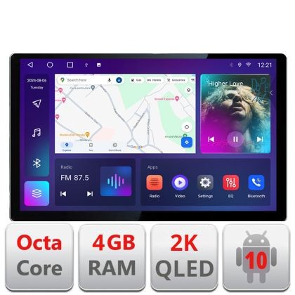 Navigatie dedicata Isuzu DMAX 2020- N-DMAX20 Edonav ecran 13&quot; 2K 8 si 128 Android Waze USB Navigatie 4G 360 Toslink Youtube Radio CarStore Technology