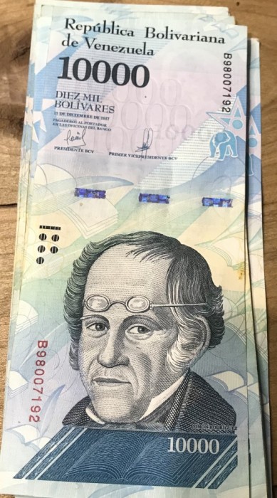 (ORIX) Venezuela 10000 bolivares 2017 (tip 1)