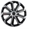 SET 4 CAPACE EVO Gri-Negru R16