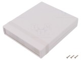 Carcasă ABS Gri IP54 cu Panou 154x36x179mm