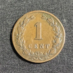 Moneda 1 cent 1878 Olanda