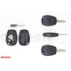 Carcasa Cheie Contact Pentru Dacia Logan Sandero 2 Butoane, Cu Cheie, Akonen