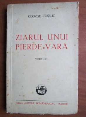 George Cosbuc - Ziarul unui pierde-vară foto