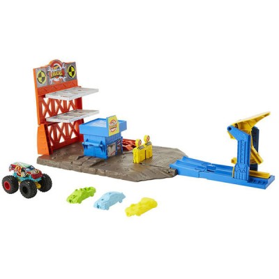 Set de joaca Hot Wheels Monster Trucks - Blast Station foto