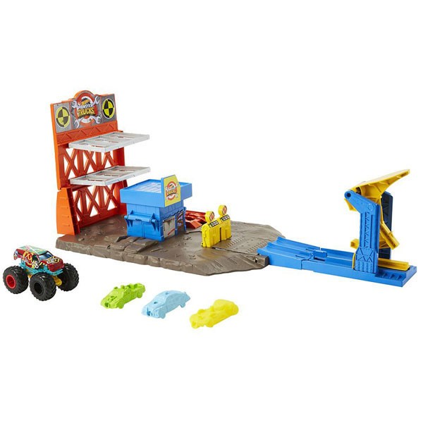 Set de joaca Hot Wheels Monster Trucks - Blast Station