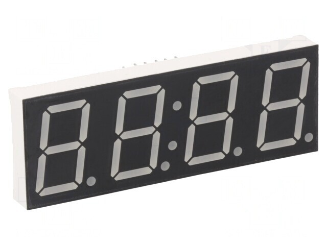 Afișaj LED cu 7 Segmente 20,4mm 4 Digite Galben-Verde