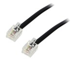 Cablu Telefon RJ11 10m Negru