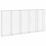 Cumpara ieftin Perete gabion cu capace, 300 x 30 x 150 cm, otel galvanizat