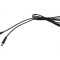 Cablu DC 5,5/2,1 și 5,5/2,5 mm negru
