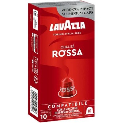Lavazza Qualita Rossa Capsule Nespresso aluminiu 10 buc foto