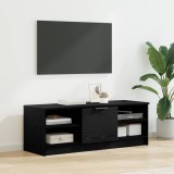 vidaXL Cabinet TV Stejar Negru 102 x 35 x 36,5 cm Lemn compozit 880766