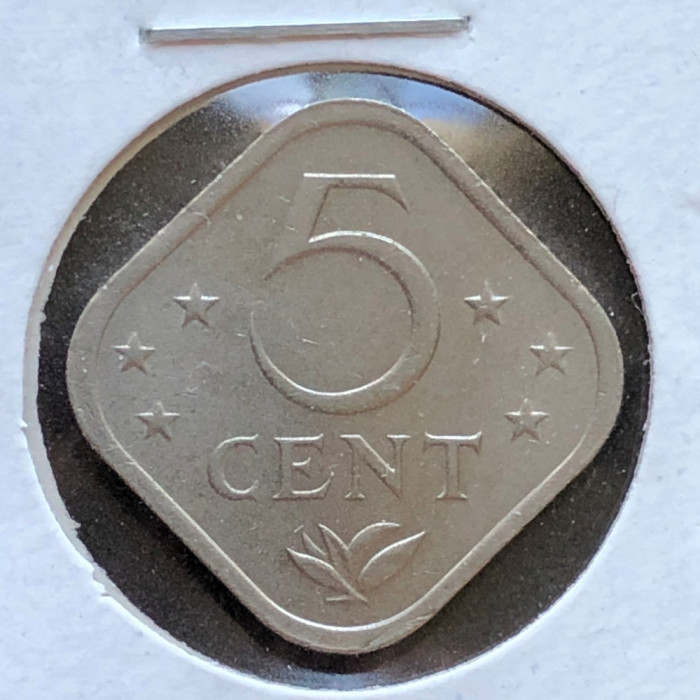 x675 Antilele Olandeze 5 centi 1975