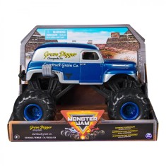 MONSTER JAM MASINUTA METALICA GRAVE DIGGER SCARA 1:24