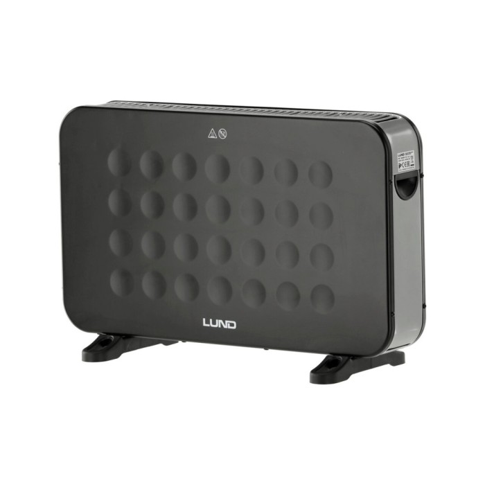 Convector electric 2000w negru Lund 68651