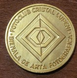 Placheta medalie Fotoclub Cristal Lupeni Bienala de Arta Fotografica