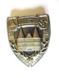 Insignă Germania nazistă 1936:Bundestag in Lubeck