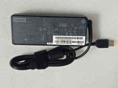 Incarcator laptop original Lenovo 20V 4.5A 90W ADLX90NLC3A - mufa tip USB foto