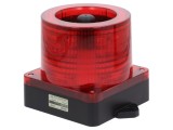 Semnalizator Luminos și Acustic LED Roșu 10-30VDC IP66