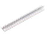 Profil LED Aluminiu Alb Slim 1m pentru Suprafețe