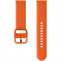 Curea smartwatch Samsung Galaxy Watch Active Sport Band Orange foto