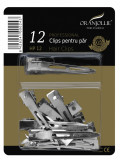 Clipsuri Par Mici Metalice Set 12, Oranjollie