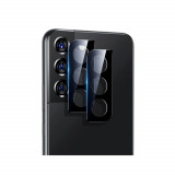 Folie Camera pentru Samsung Galaxy S22 5G / S22 Plus 5G (set 2) ESR Lens Protector Tempered Glass Negru