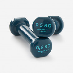 Gantere Fitness 0,5 kg x 2 Bleumarin