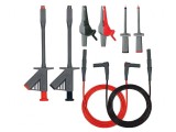 Cabluri de Măsurare PVC 4mm Negru și Roșu