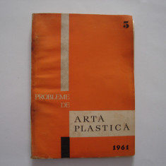 Revista Probleme de arta plastica nr. 5/1961
