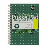 Caiet cu Spirala Pukka Pad Jotta Recycled A5, 110 Pagini Dictando