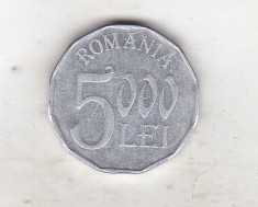 bnk mnd Romania 5000 lei 2002 stare buna