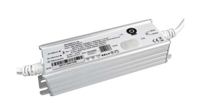 Sursă de alimentare POS MCHQ80V24-GA, driver LED 24V/3.33A 80W CV, carcasă metalică, PFC, intrare CA universală (max 305VAC), Uo/Io reglabilă foto