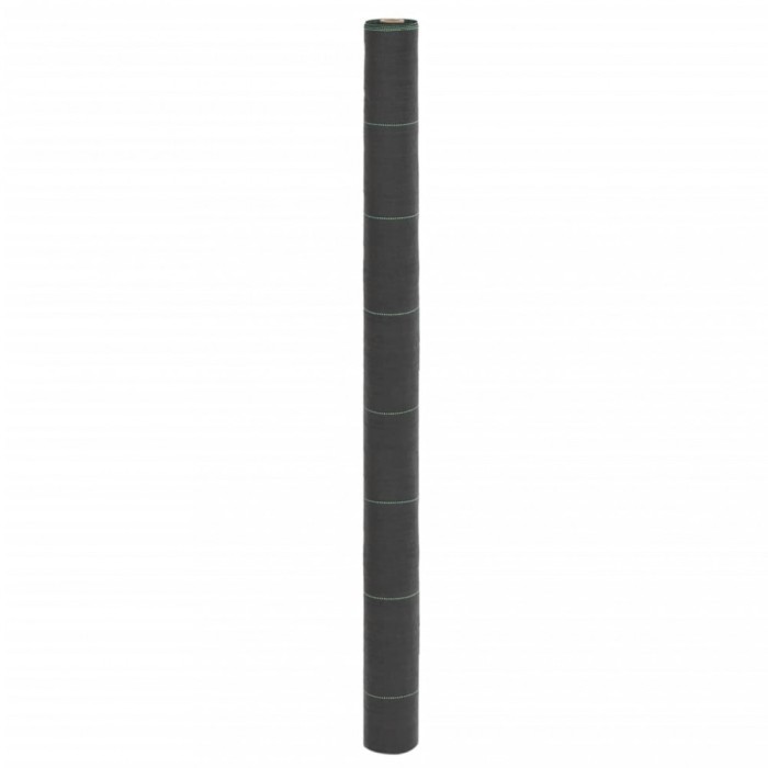 Membrană antiburuieni, negru, 1,5x10 m, PP