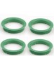 Set 4 inele centrare , ghidaj jante 64,0/56,6