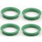 Set 4 inele centrare , ghidaj jante 64,0/56,6