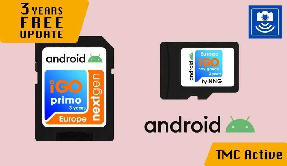 ORIGINAL! MicroSD Card GPS Navi Android iGO Primo NextGen EUR/RUS/TUR  PKW+Camion | Okazii.ro