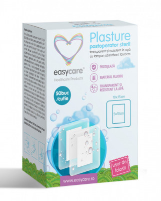 PLASTURE POSTOPERATOR STERIL 10X15CM foto