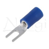 Papuc M3 furculita albastru izolat