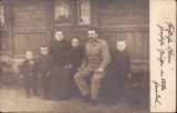 P1726 Gradat austro-ungar decorat, cu familia