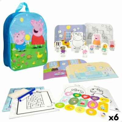 Joc Educativ Peppa Pig 23 x 31 x 9 cm (6 Unități) foto