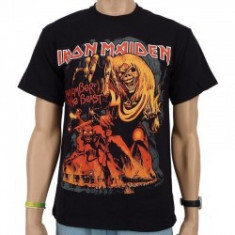 Tricou Unisex Iron Maiden: The Number Of The Beast Graphic foto