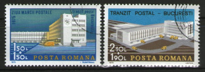 Romania 1975 - Ziua mărcii poştale rom&amp;acirc;neşti, serie stampilata foto