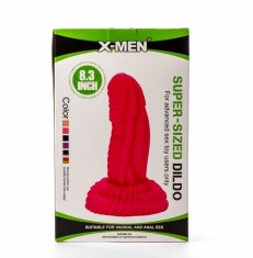 X-Men - Dildo extra mare, negru, 21 cm