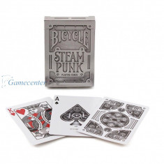 Carti poker Bicycle Premium Silver Steampunk foto