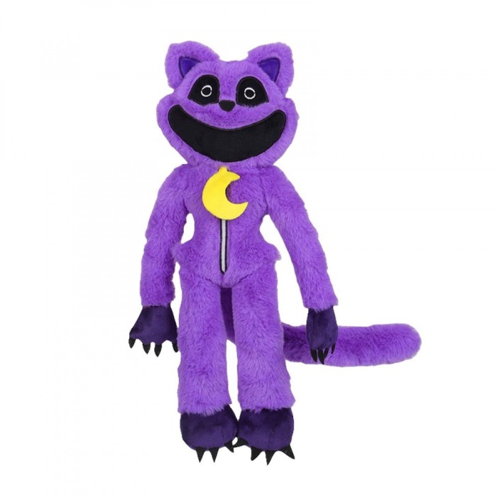 Jucarie de plus CatNap, The Smiling Critters, Creaturi Zambitoare, mov, 40 cm